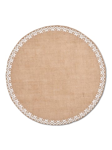 Zeller Tischset aus Jute ETHNO in Braun, (B) 38 x (H) 0,05 x (L) 38 cm