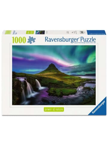 Ravensburger Ravensburger Puzzle 1.000 Teile Nordlichter über Kirkjufell in bunt