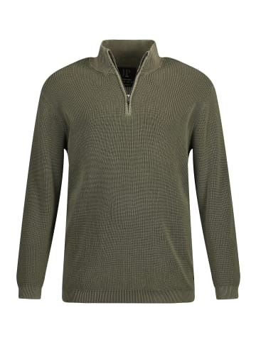 JP1880 Pullover in moosgrün