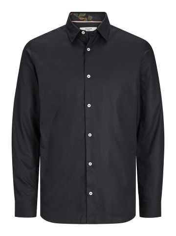 Jack & Jones Hemd 'Nordic Flores' in schwarz