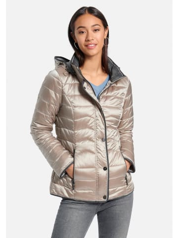 PETER HAHN Steppjacke Jacket in taupe