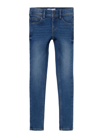 name it Jeanshose slim fit in medium blue denim