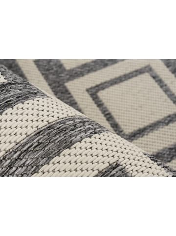 Kayoom Kayoom Neu 2026 Wohnzimmer Kurzflor Teppich Max Clou 125 elfenbein in elfenbein