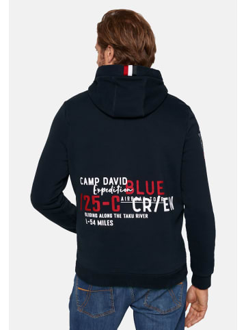 CAMP DAVID  Hoodie 'Alaska Ice Tour' in dunkelblau