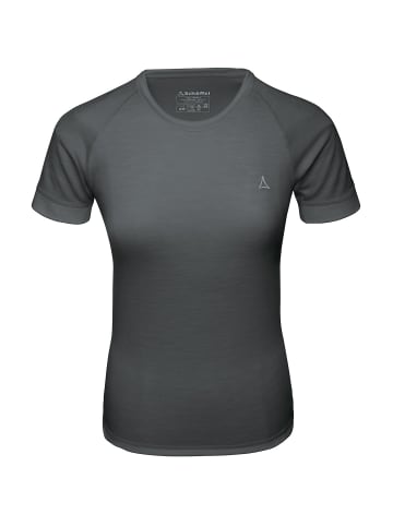 Schöffel W MERINO SPORT SHIRT 1/2 ARM in Schwarz