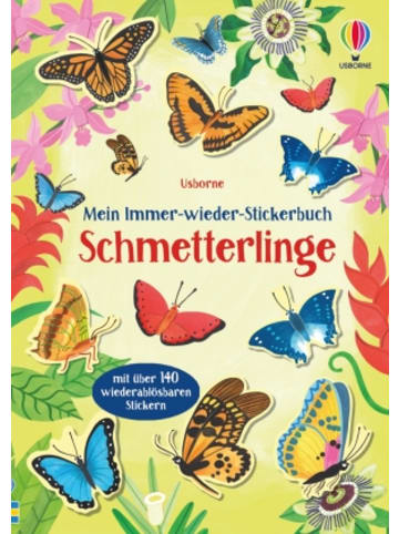 Usborn Buch - Mein Immer-wieder-Stickerbuch: Schmetterlinge