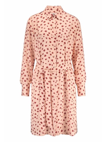 Hessnatur Hemdblusenkleid in pfirsichrot