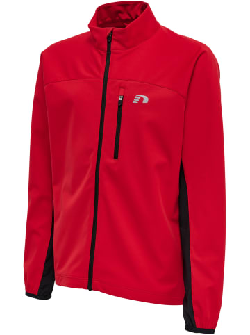 Newline Reißverschluss Jacke Reflektierend Logo Kids Core Kinder in TANGO RED