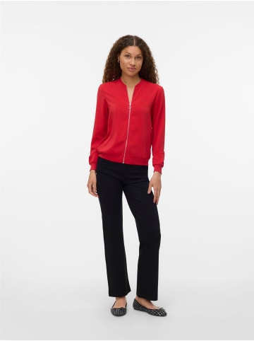 Vero Moda Mantel in Ribbon Red
