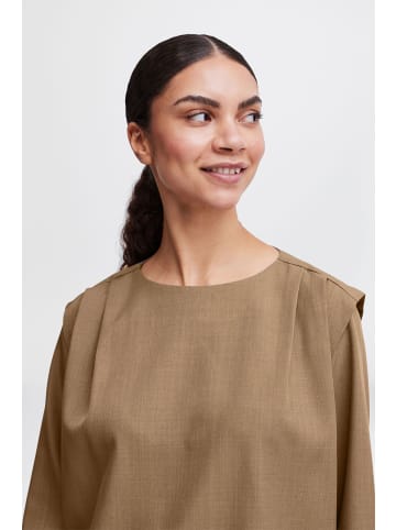 b. young BYMMMIDDE BLOUSE - loose fit in Walnut Melange
