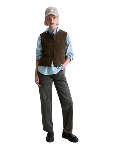 Marc O'Polo DENIM Ärmelloser Cardigan regular in Black Espresso