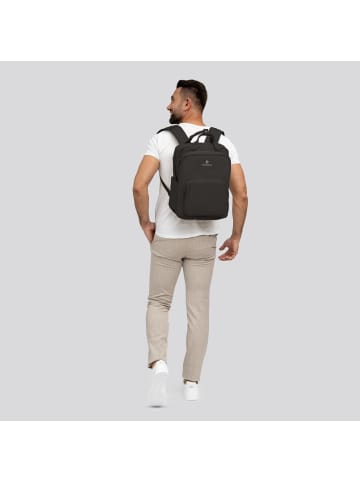 Pactastic Urban Collection Rucksack 40 cm Laptopfach in black