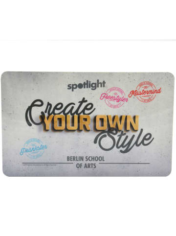 Spot Light + Nickelodeon Spotlight Frühstücksbrettchen - Create in Mehrfarbig