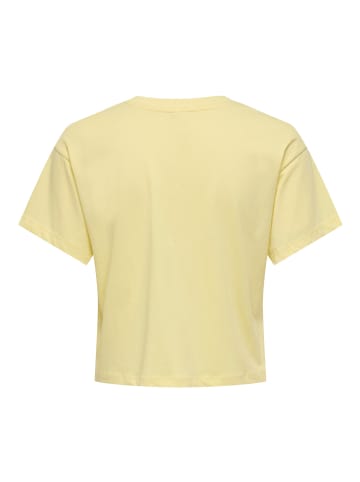 ONLY T-Shirt 1er Pack in Gelb