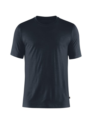 FJÄLLRÄVEN T-Shirt Abisko Wool in Rauchblau