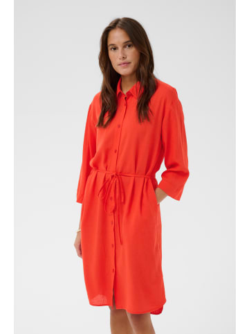 Kaffe Langarm - Hemd KAmilia Loose fit in Poppy Red