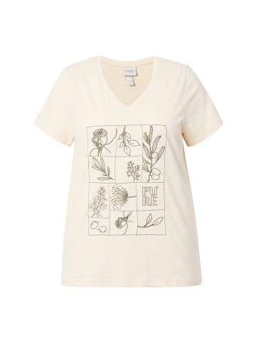 Ulla Popken Shirt in perlweiß