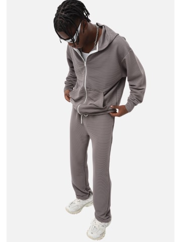 COFI 1453 Zweiteiler Jogginganzug Set in Grau