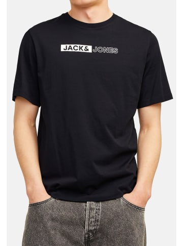 Jack & Jones T-Shirt Corp in Schwarz