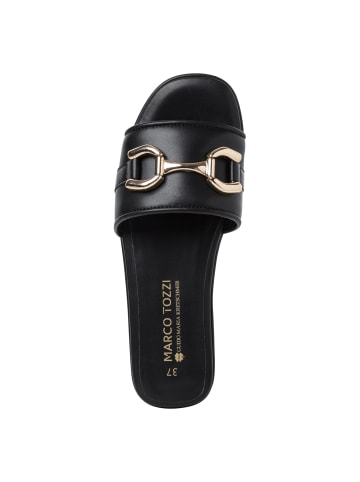 Marco Tozzi BY GUIDO MARIA KRETSCHMER Pantolette in BLACK/GOLD