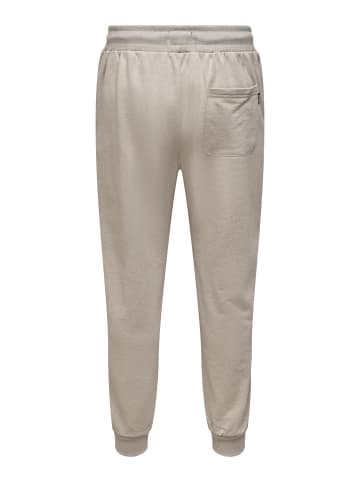 ONLY & SONS Jogginghose in Silver Lining