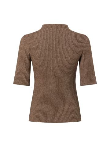 OPUS Strickpullover Pedgi in taupe - 0001