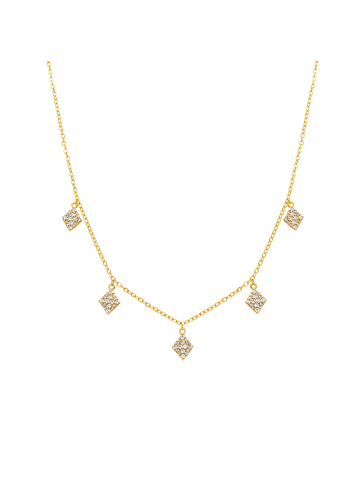 Luxenter Halskette Tingi mit 18 Karat Gelbgold-Finish – TINGI