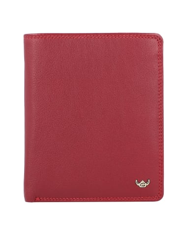 Golden Head Polo Geldbörse RFID Leder 10 cm in rot