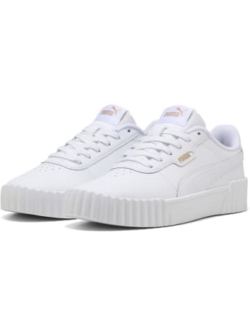 Puma Kinder Sneaker "Carina 3.0 Jr" in Weiß