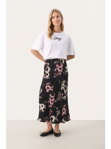 PART TWO Rock LaurinaPW Slim fit in Black Blurred Flower