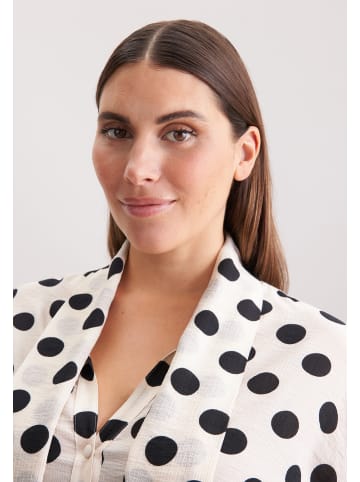Seidensticker Rüschenbluse Oversized in Weiß