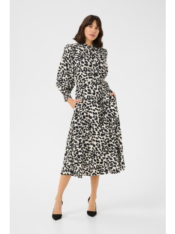 Kaffe Kleid KAemina in Grey Leopard