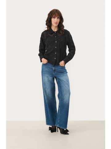 PART TWO Langarm - Hemd DittaPW in Black