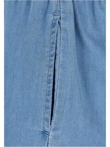 Urban Classics Hosen in skyblue washed