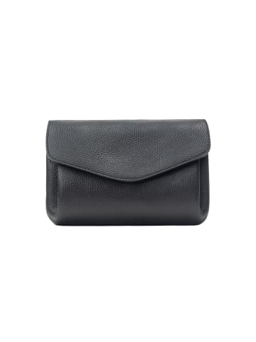 faina Damen Crossbody Bag Aus Leder in Schwarz