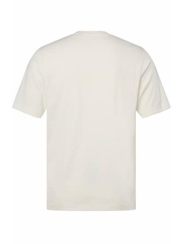 Men Plus Kurzarm T-Shirt in offwhite