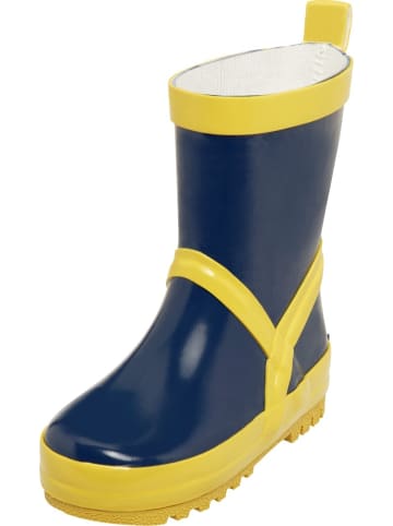Playshoes Kinder Gummistiefel "Gummistiefel uni" in Blau