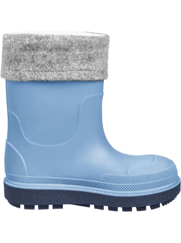 Playshoes Kinder Stiefel "Regenstiefel Mit Futter" in Blau