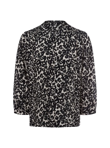 OPUS Tunikabluse Famelia in schwarz beige