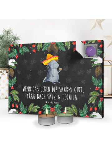 Mr. & Mrs. Panda Duftkerzen Adventskalender Axolotl Tequila mit ... in Kreidetafel