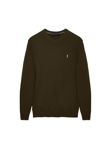 Polo Club Pullover in Waldgrün