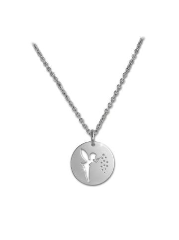 SilberDream 925  Silber Damen SilberDream Halsketten Fee  ca. 42cm mit 5cm Verlängerung
