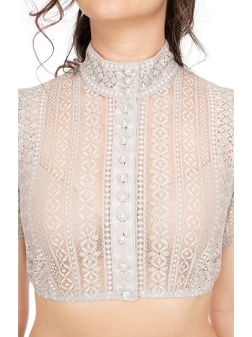 KRÜGER Dirndlbluse 311465 in grau