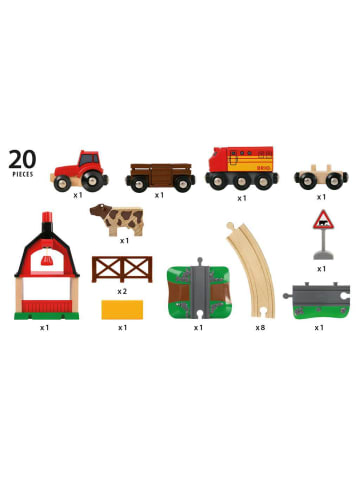 Brio Aktionsspiel BRIO World - Bahn Bauernhof Set Ab 3 Jahre in bunt