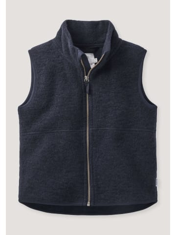 Hessnatur Wollfleece Weste in marine
