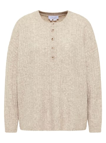 usha WHITE LABEL Damen Pullover in Beige