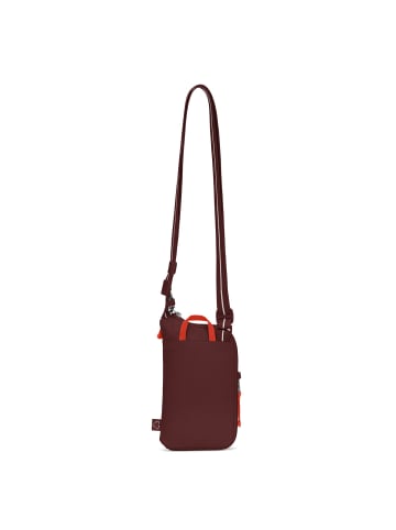 Pacsafe GO anti-theft Tech Mini Bag Umhängetasche RFID 12 cm in garnet red