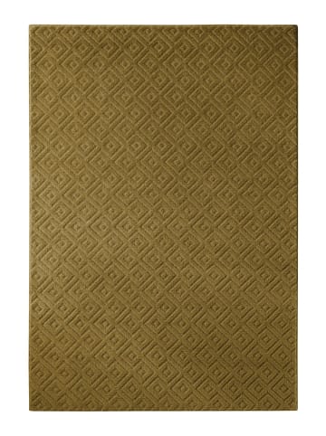 Wecon Home Wollteppich Castello TWO in oliv grün