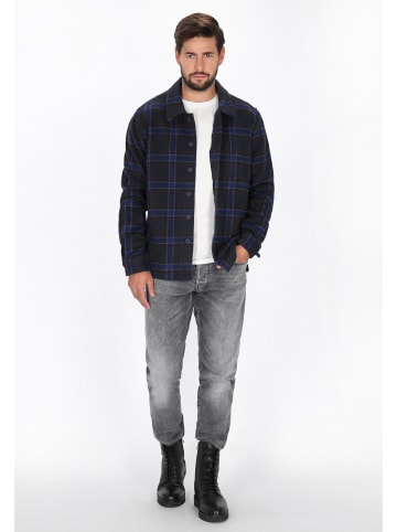 DreiMaster Men Shirt in navy multicolor