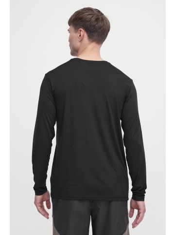 North Bend Longsweatshirt NBTergong M L/S Tee in Schwarz